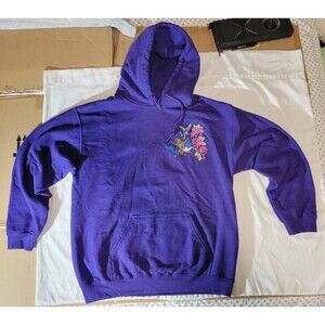 Lil Nas X Long Live Montero Tour Official Merch Hoodie Purple w/US Dates: Size M